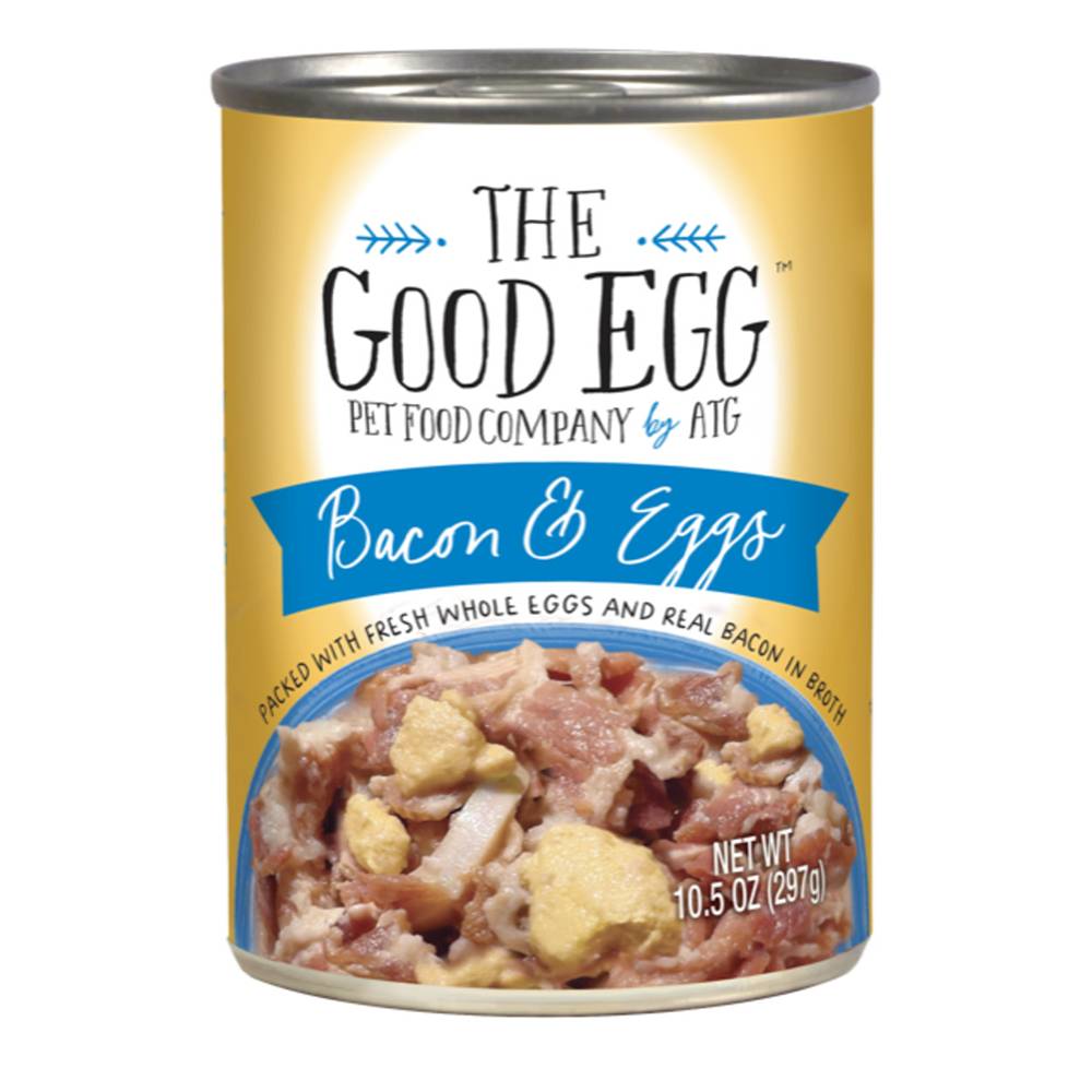 The Good Egg Bacon Egg Canned Dog Food 10.5oz
