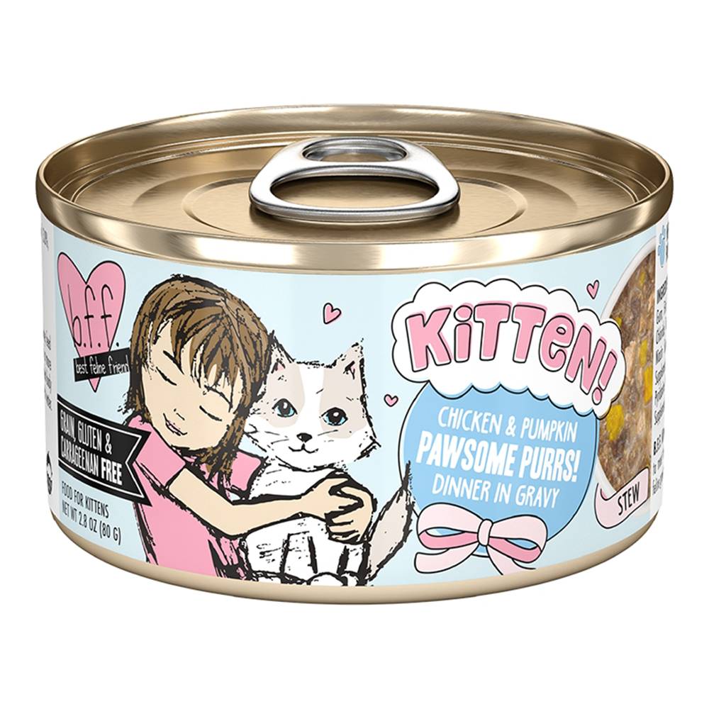 BFF Pawsome Chicken Cat Food 2.8oz case