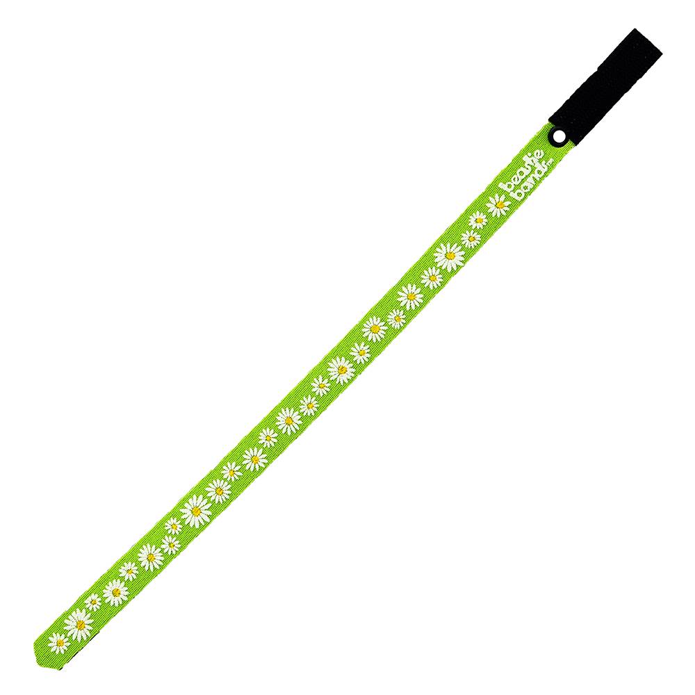 Beastie Band Cat Collar Dazzling Daisy (Fluorescent Green)