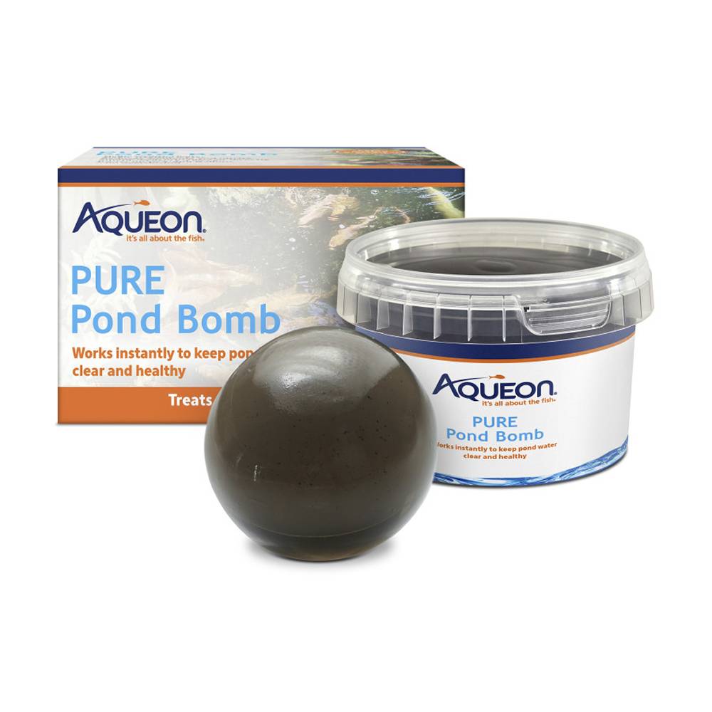 Aqueon Pure Pond Water Conditioning Bomb for up to 2500 Gal.
