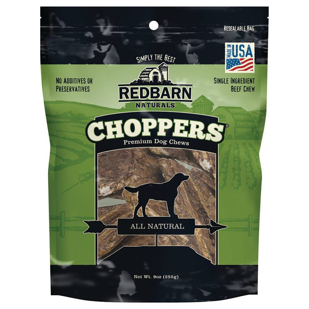 RedBarn Choppers Beef Lung Dog Treats 9oz