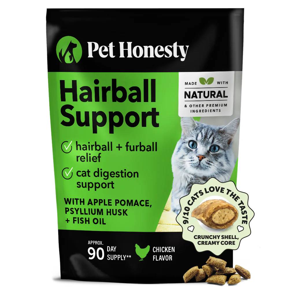 Pet Honesty Cat Hairball Treats 10.5oz