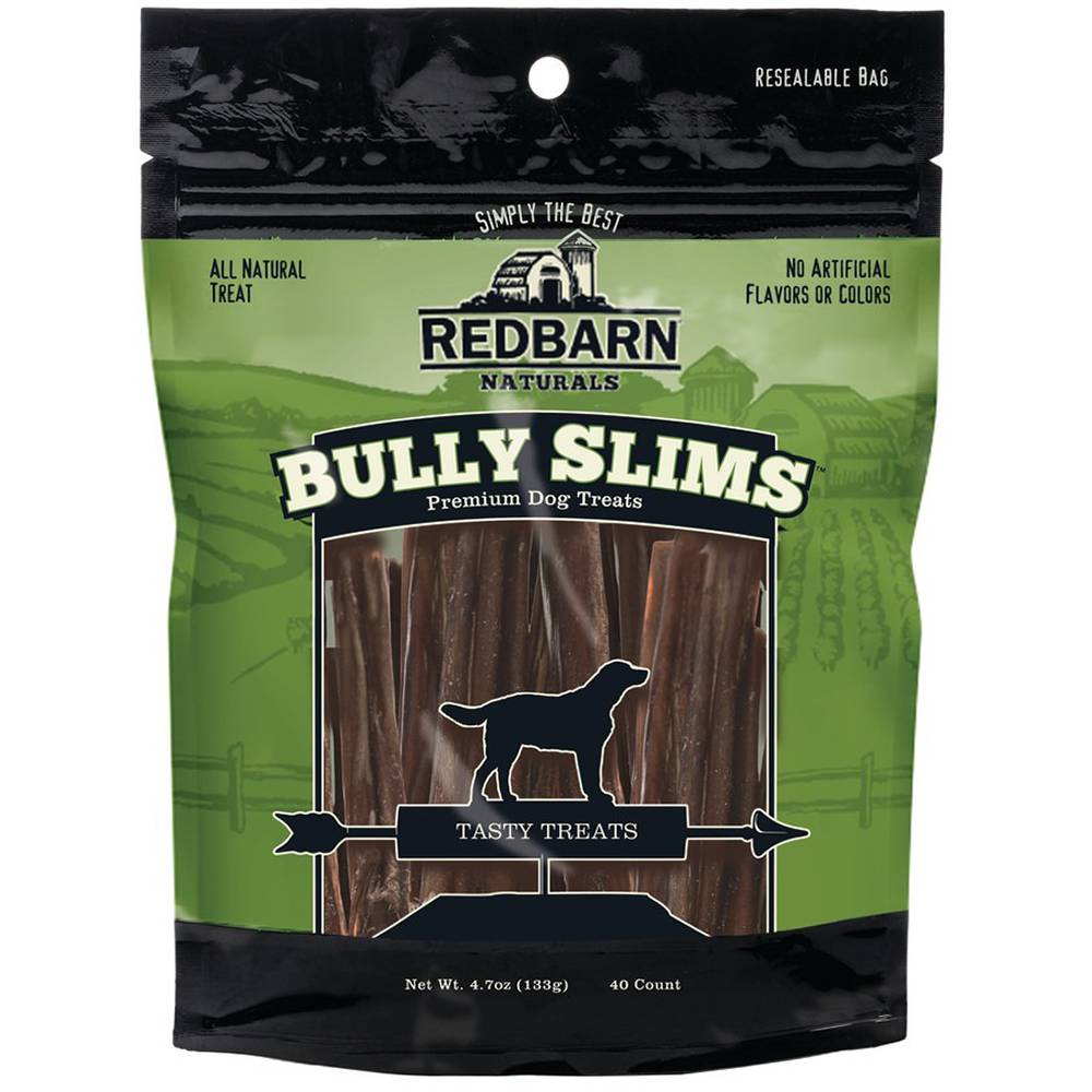 RedBarn Bully Slims Natural Dog Treats 40 count