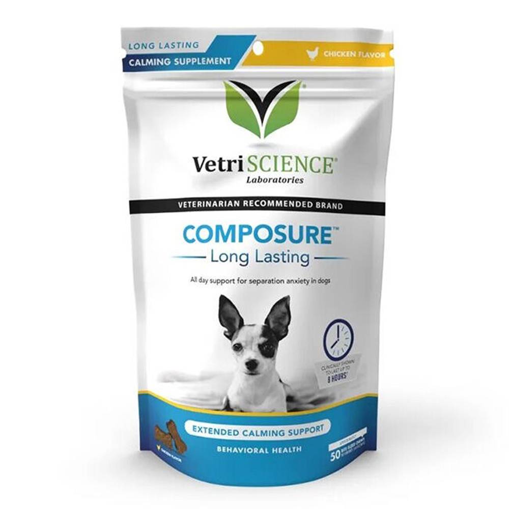 Composure Canine Bite-Sized Long Lasting Calming Chews 50ct