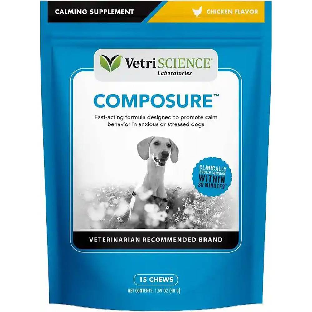 Calm and Confident Canine Bite-Sized Calming Chews 15 ct