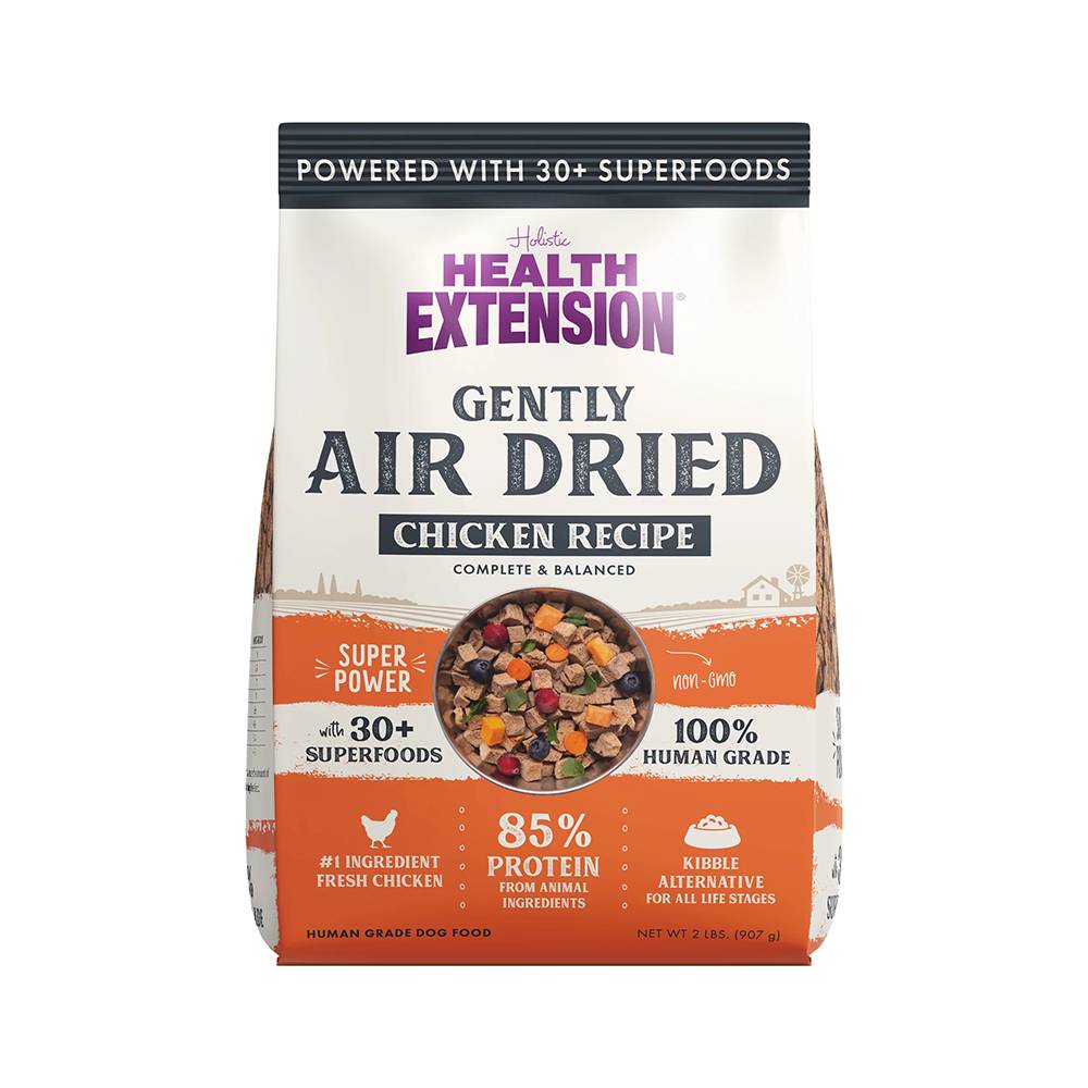 Health Extension Air Dried Complete Chicken Dog Food 12oz