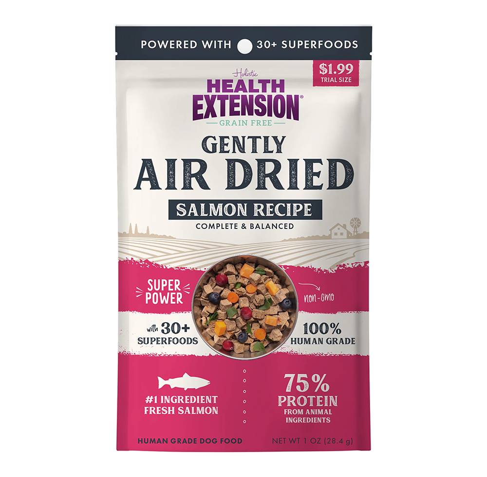 Health Extension Air Dried Complete Salmon Dog Food 1oz