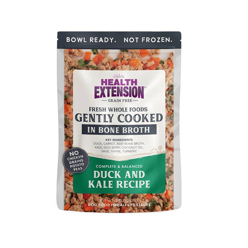 Health Extension Gently Cooked Duck and Kale 9oz