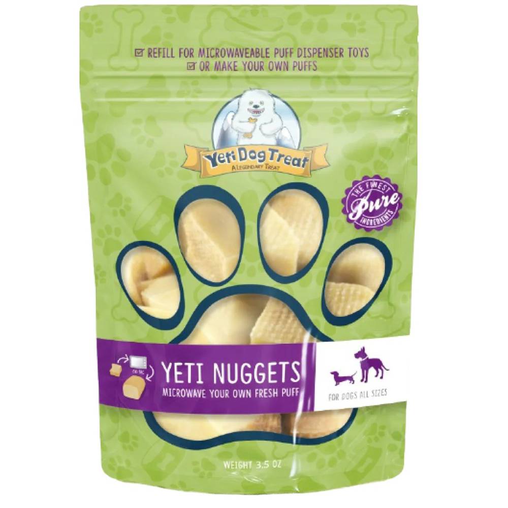 Yeti Puff and Play Nuggets Dog Treat Refill Coconut