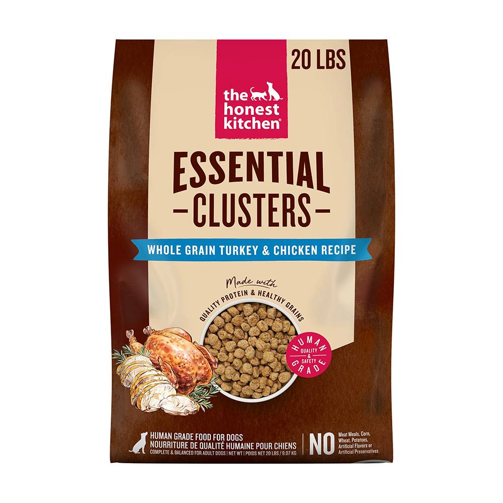 Honest Kitchen Essential Cluster Turkey Whole Grain 20lb