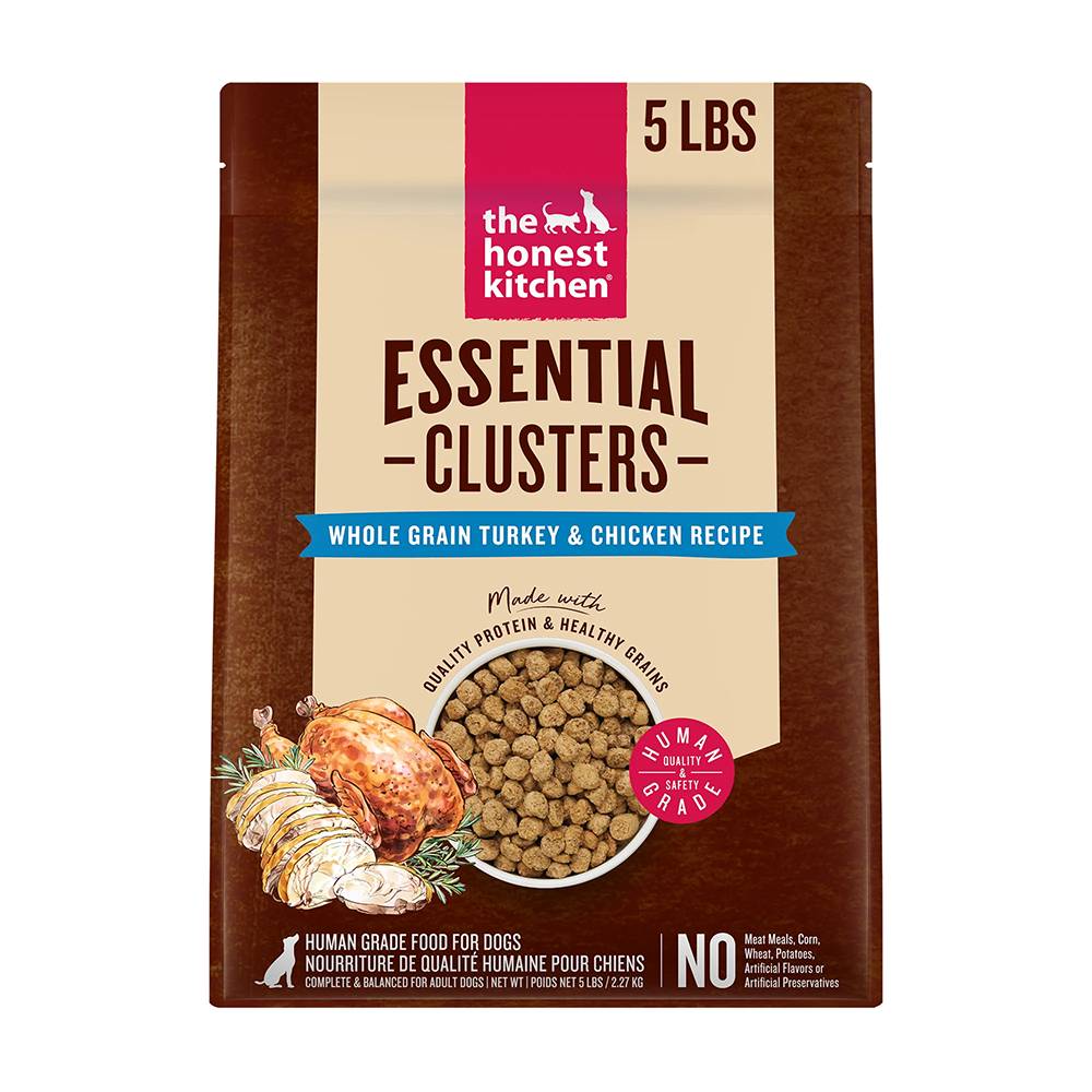 Honest Kitchen Essential Cluster Turkey Whole Grain 5lb