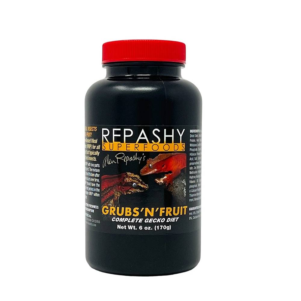Repashy Crested Gecko Diet Grubs N Fruit 6oz