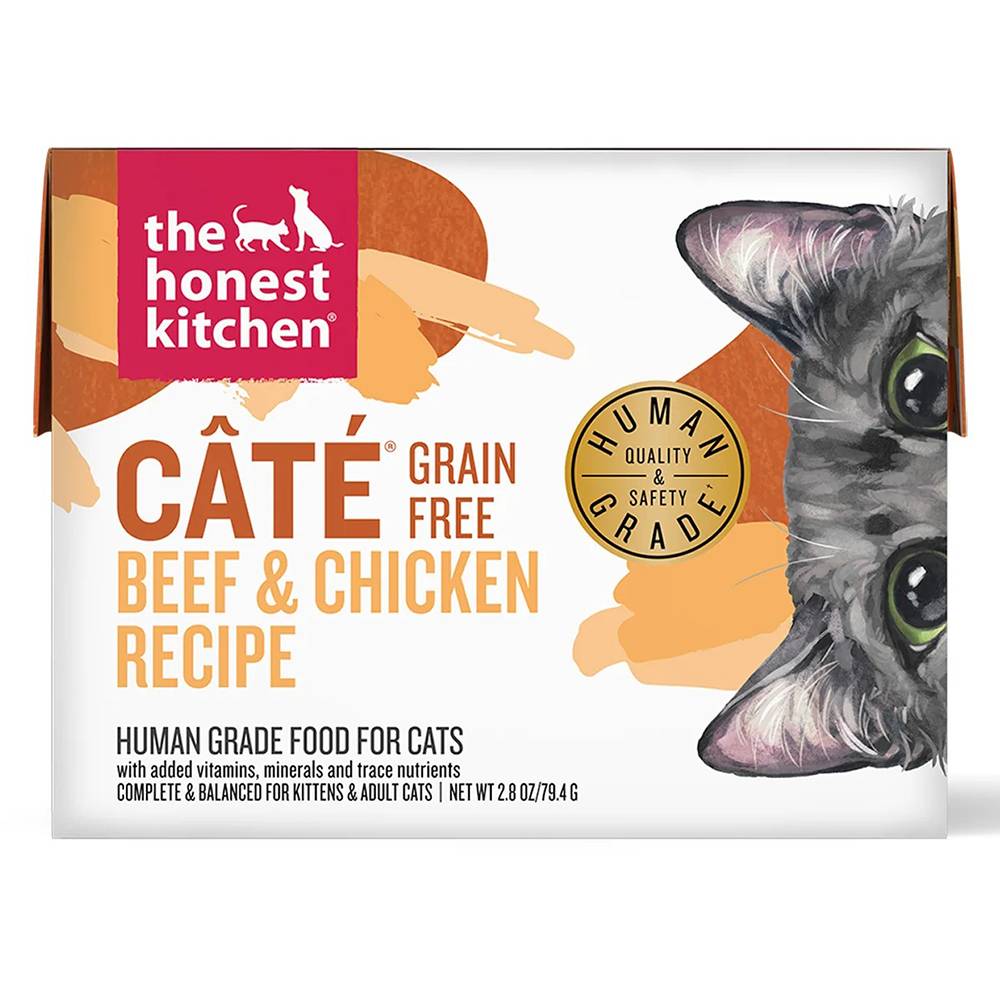 Honest Kitchen Grain Free Beef Chicken 5oz case