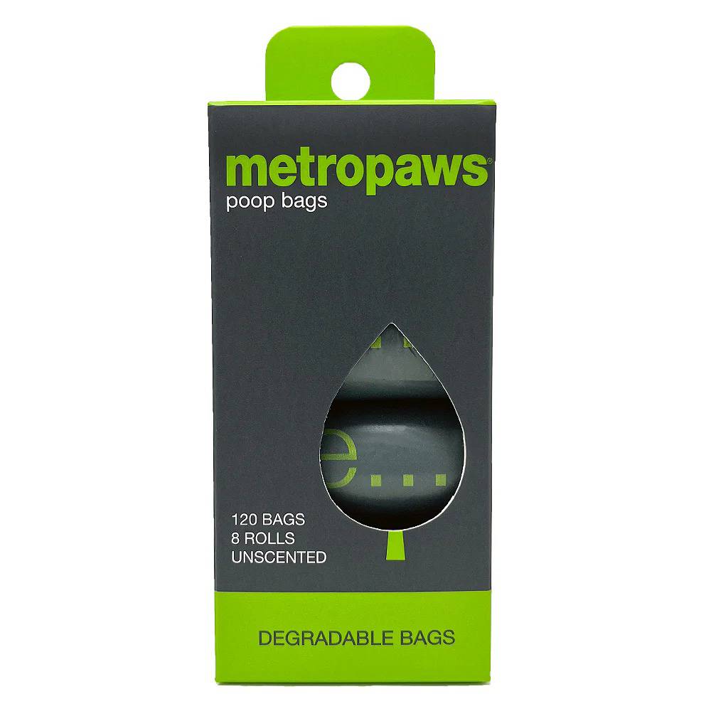 Metro Paws Dog and Cat Degradable Poop Bags 120 Count