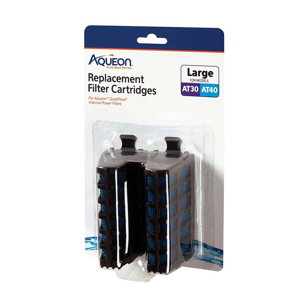 Aqueon Replacement Internal Filter Cartridge Lg 2pk
