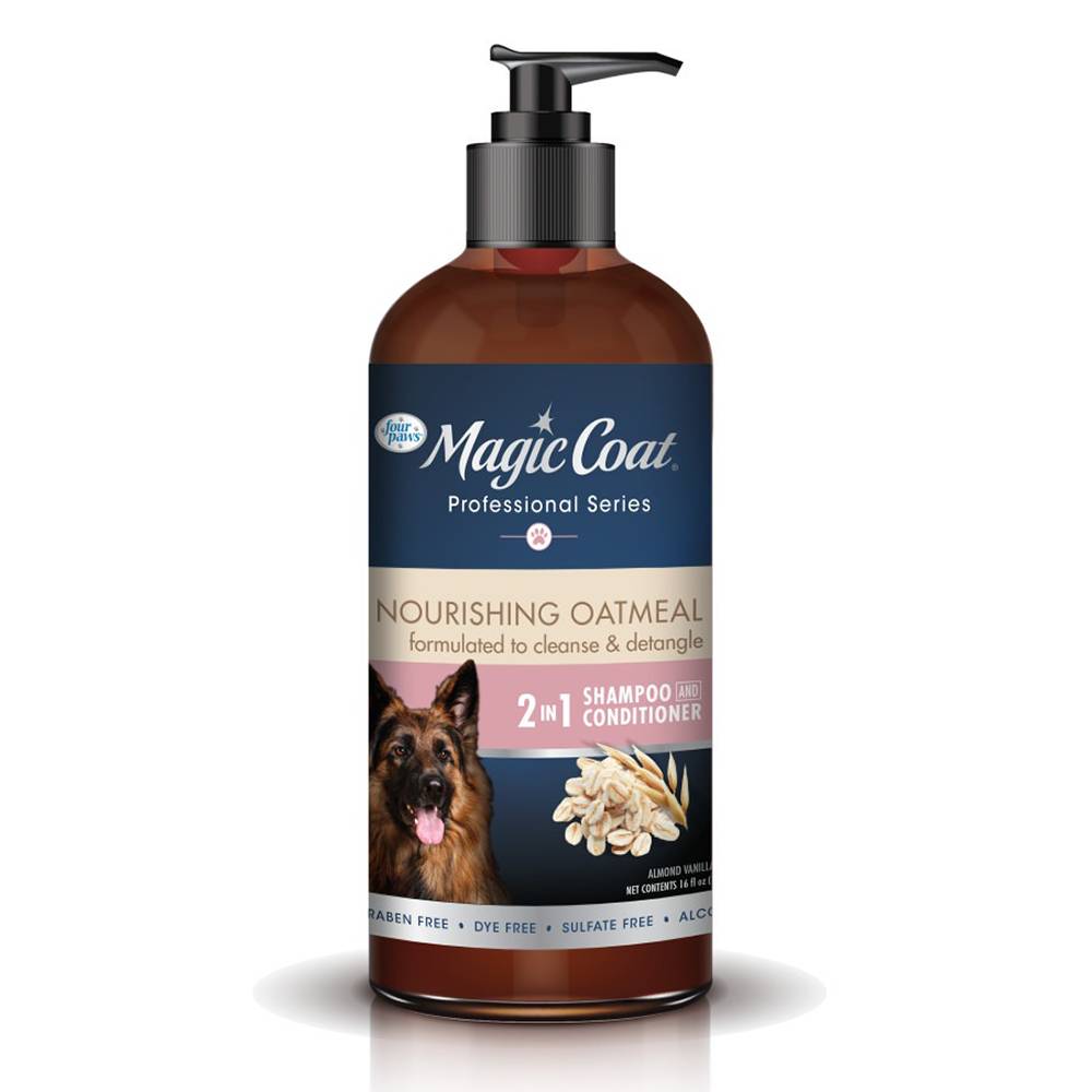 Magic Coat Pro Oatmeal Dog Shampoo and Conditioner 16oz