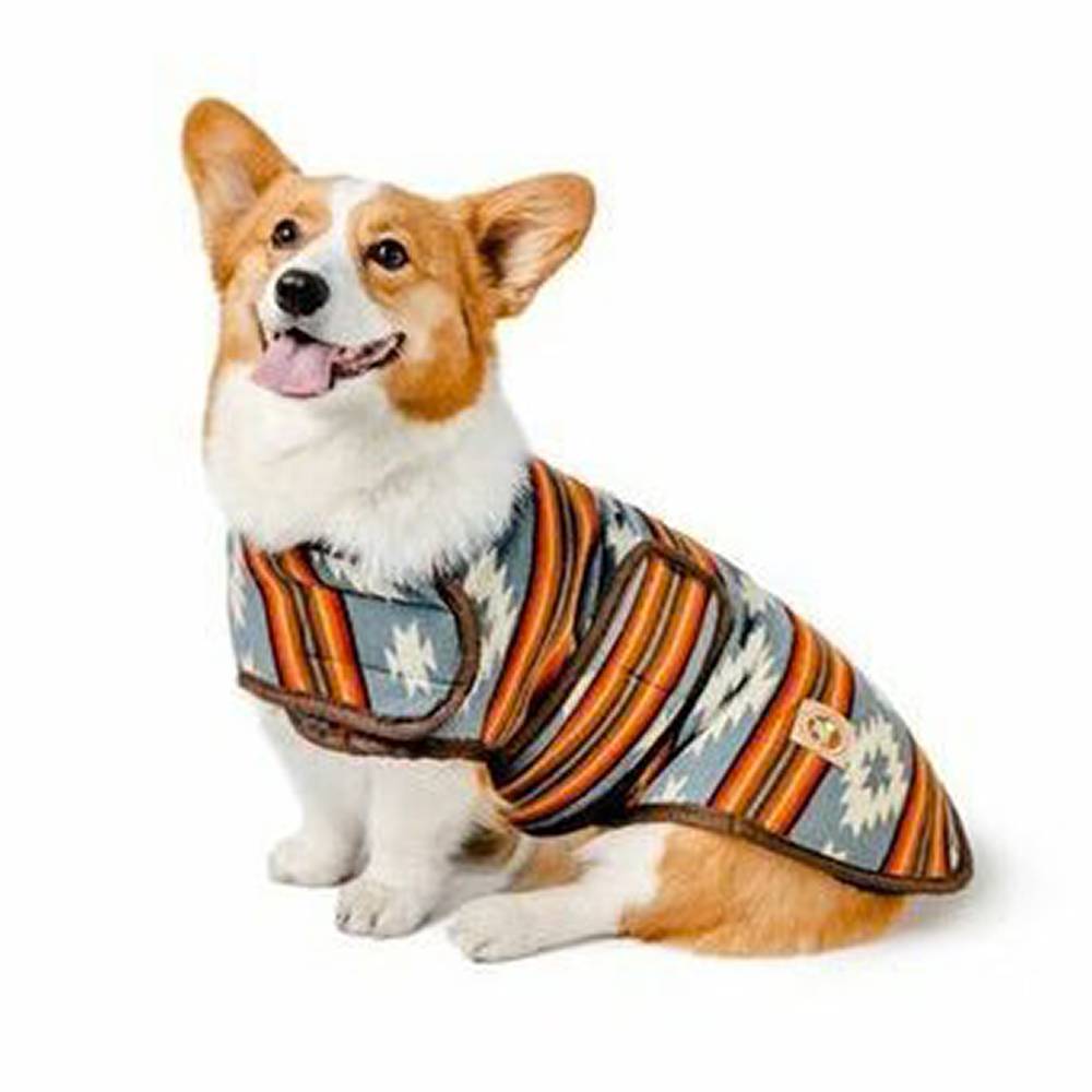 Handmade Dog Blanket Dog Coat Denim Sunset XSmall
