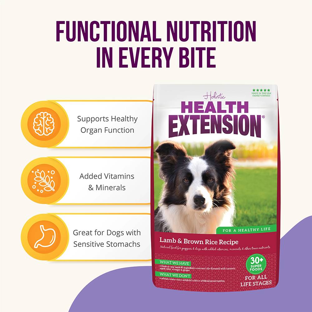 Health Extension Original Lamb Brown Rice 4lb