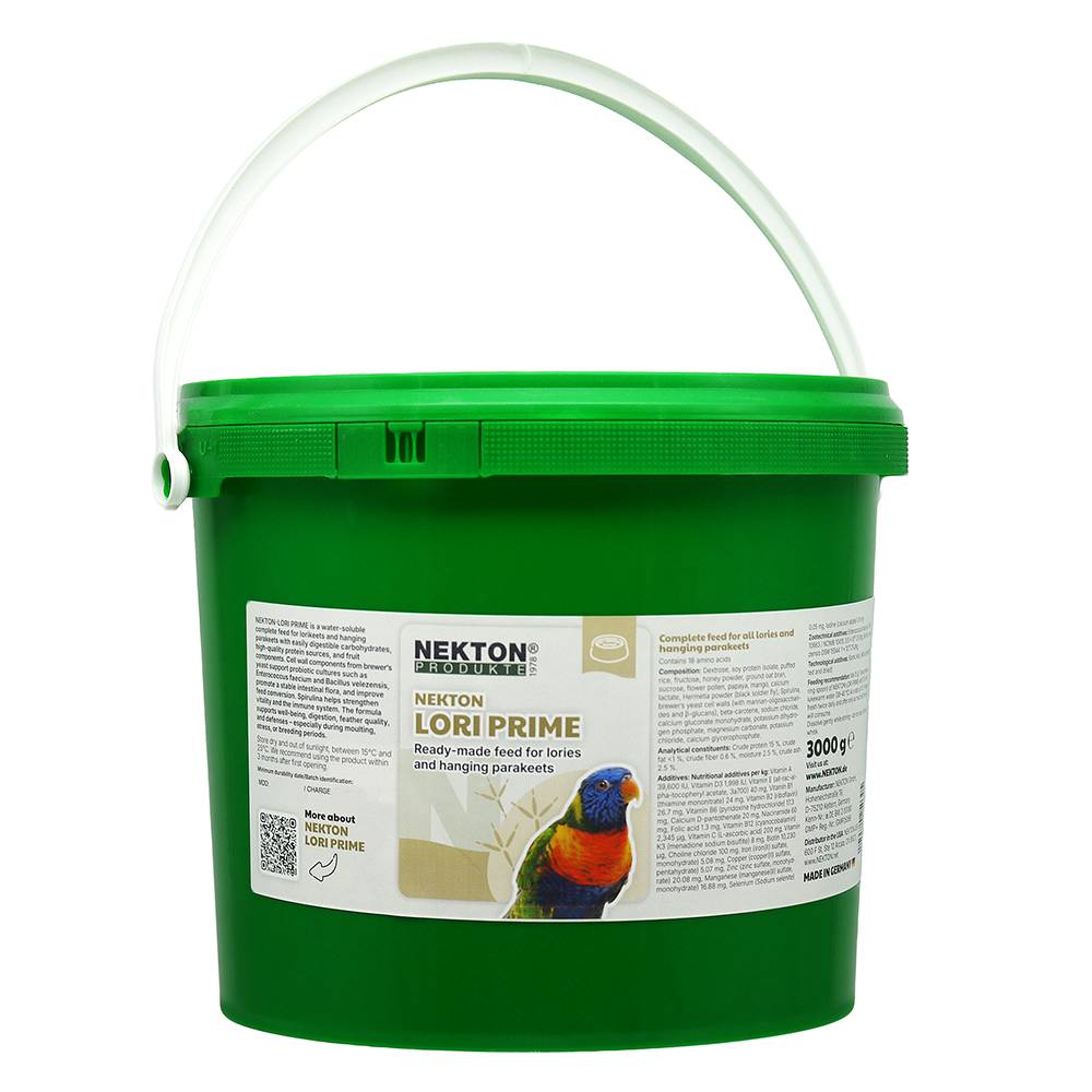 Nekton-Lori Prime Complete Lory Diet 3000g (6.6lbs)