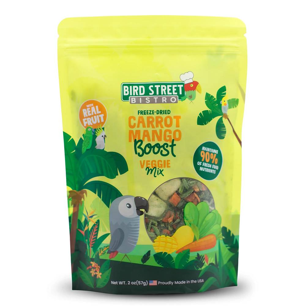 Bird Street Bistro Carrot Mango Boost Veggie Mix 2oz