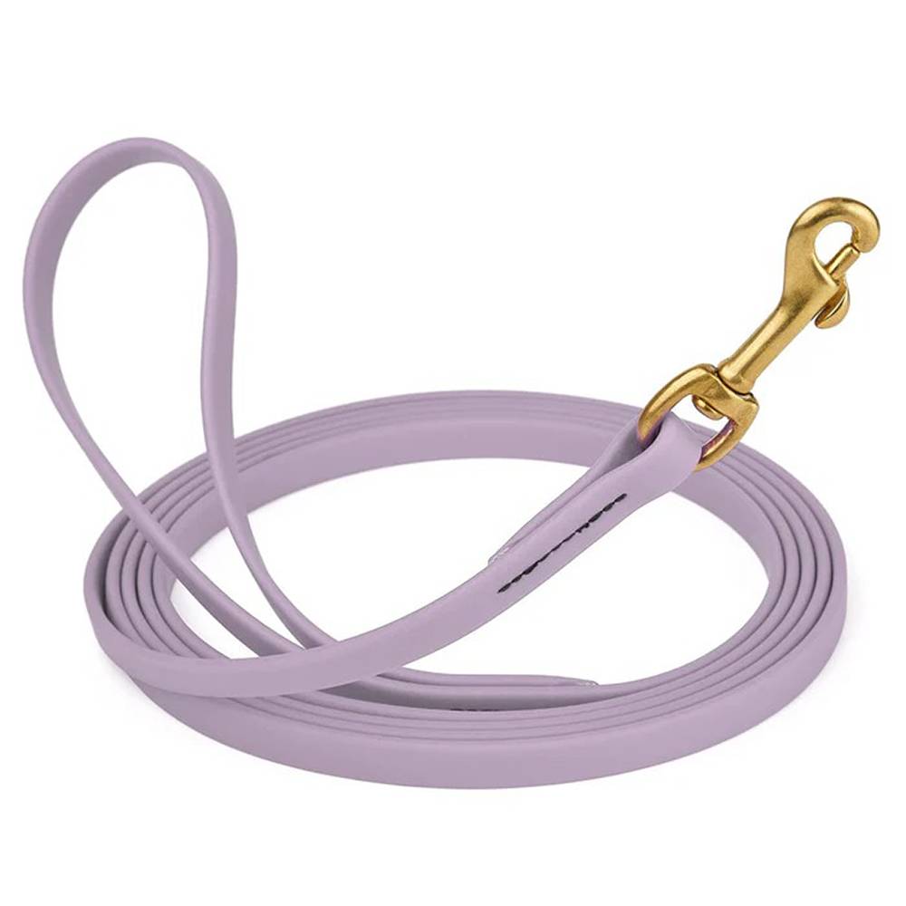 Viper Biothane Long Line Dog Lead Pastel Purple 15ft