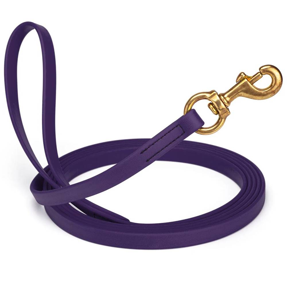 Viper Biothane Long Line Dog Lead Violet Purpe 20ft x 1/2 in