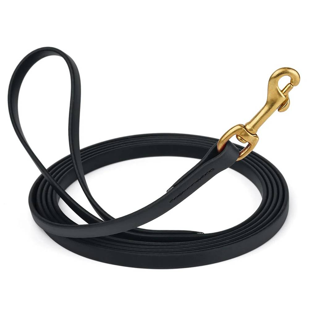 Viper Biothane Long Line Dog Lead Black 20ft x 1/2