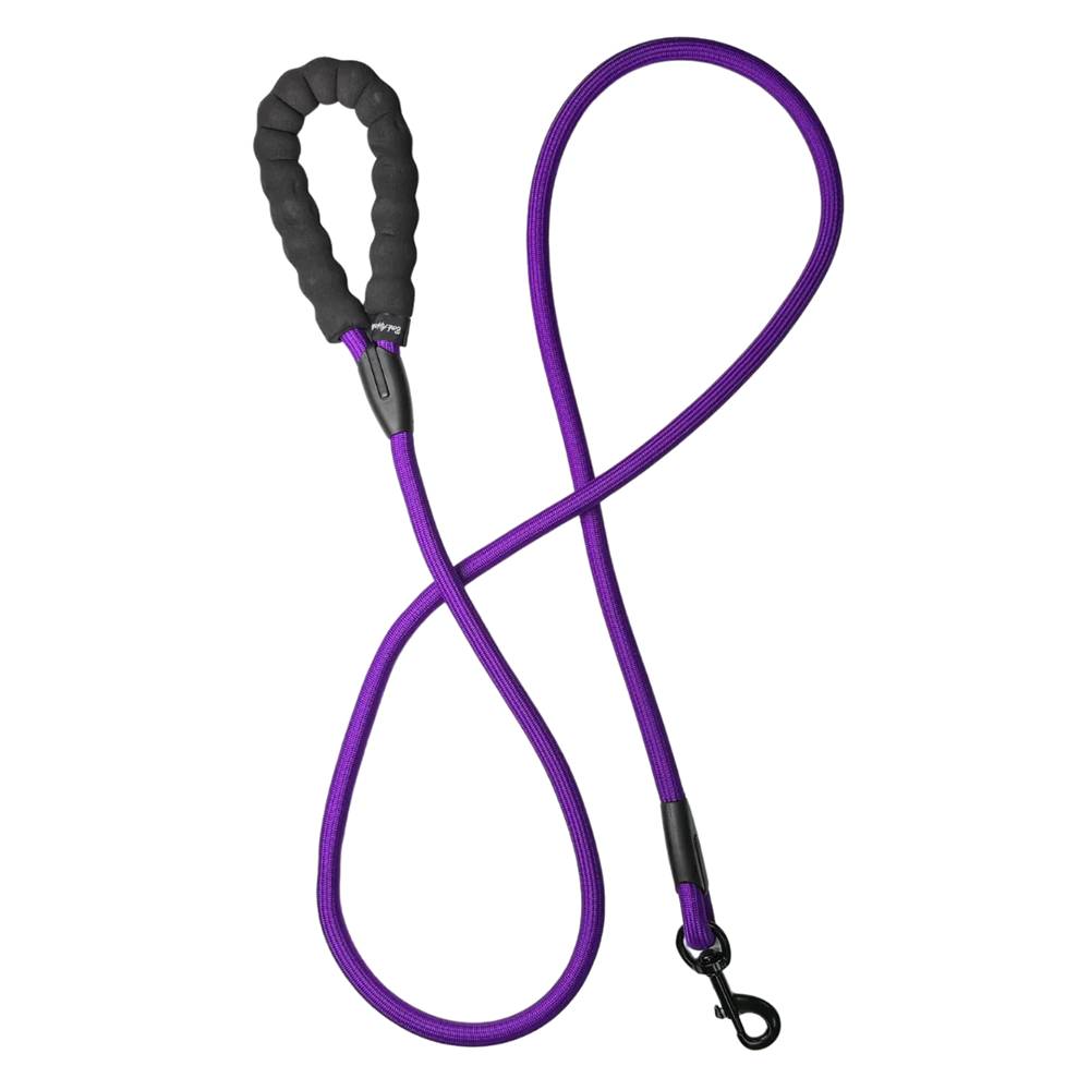 Purple Padded Snap Lead Dog Leash 6ft.