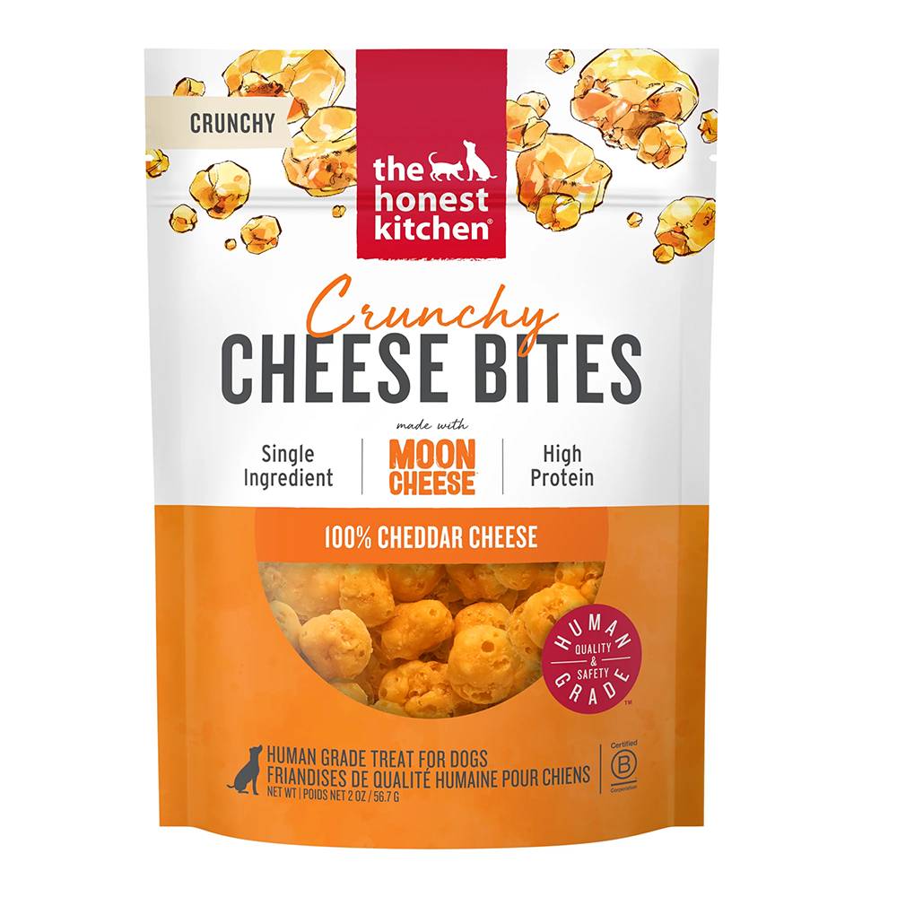 Honest Kitchen Dog Crunchy Cheese Bites 2oz