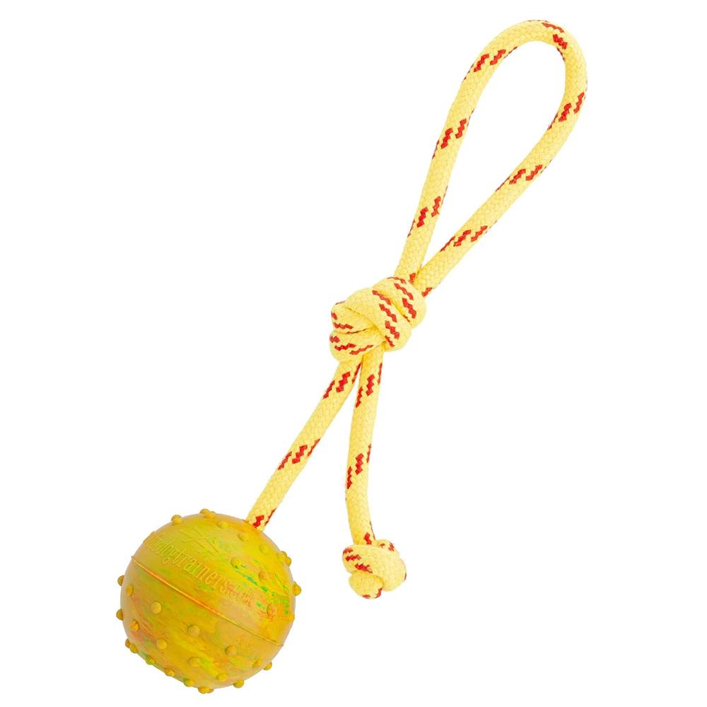 Hollow Rubber Ball on Rope 2.34 (6cm)