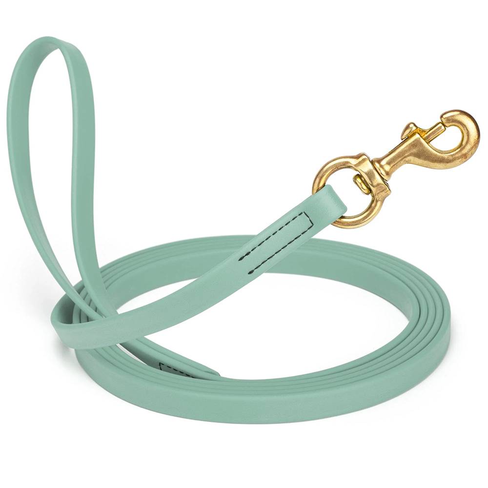 Viper Biothane Long Line Dog Lead Sage Green 33 ft x 1/2