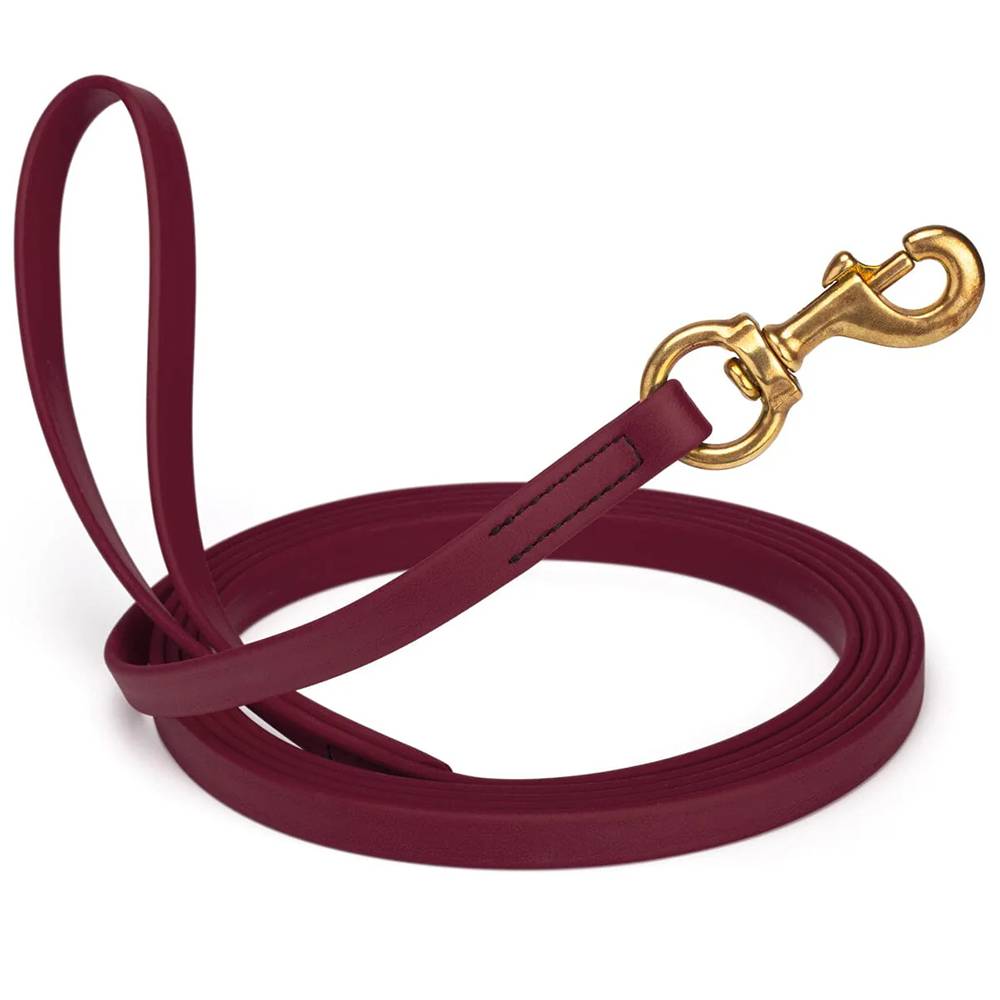 Viper Biothane Long Line Dog Lead Merlot 33 ft x 1/2