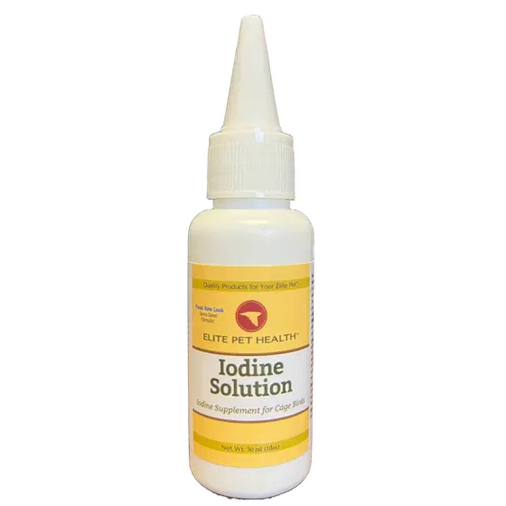 Elite Pet Health Iodine Solution for Birds 30ml