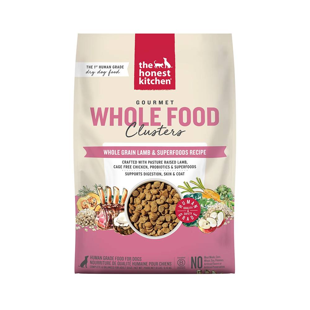 Honest Kitchen Whole Food Cluster Lamb 4lb