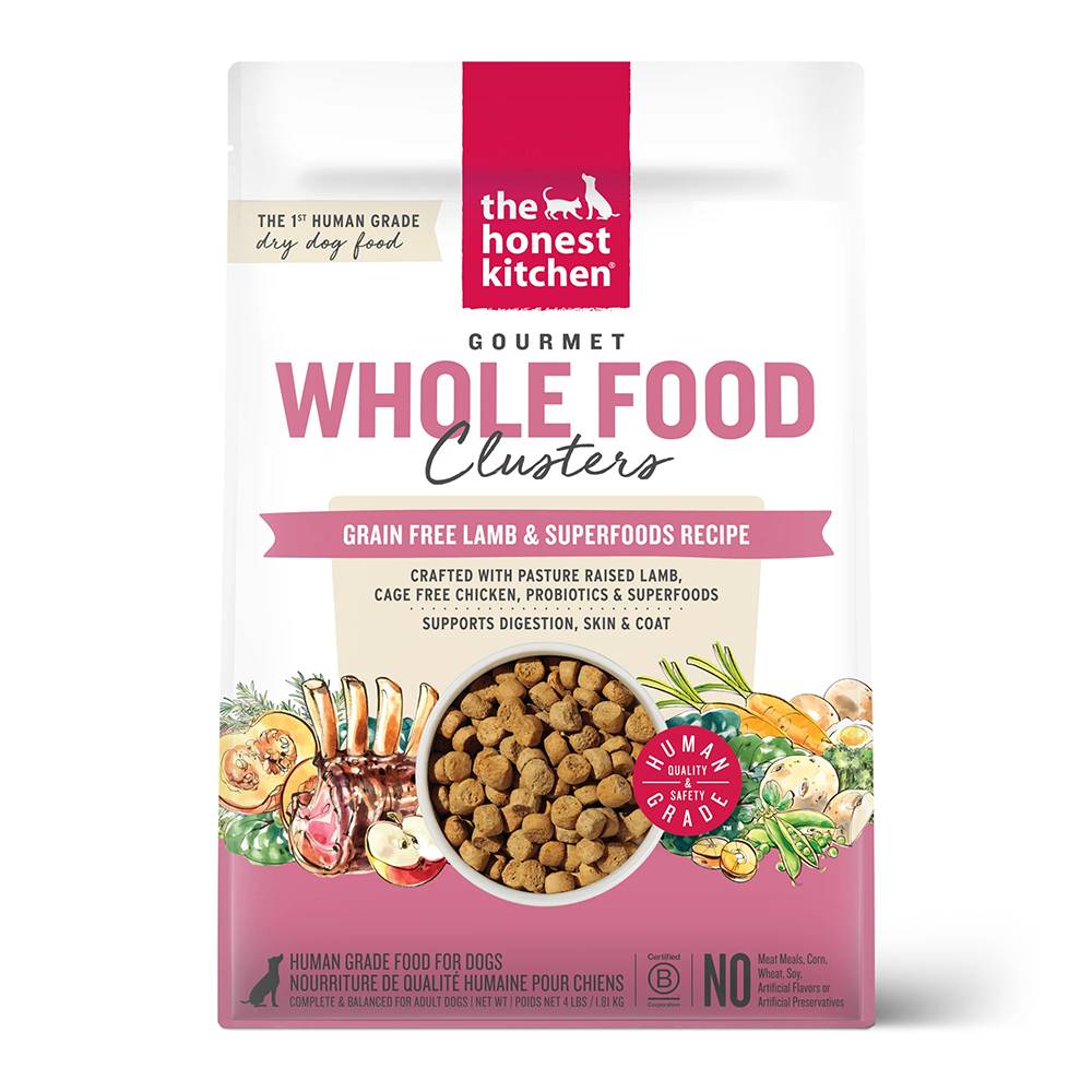 Honest Kitchen GrainFree Lamb Dog Food 4 lb