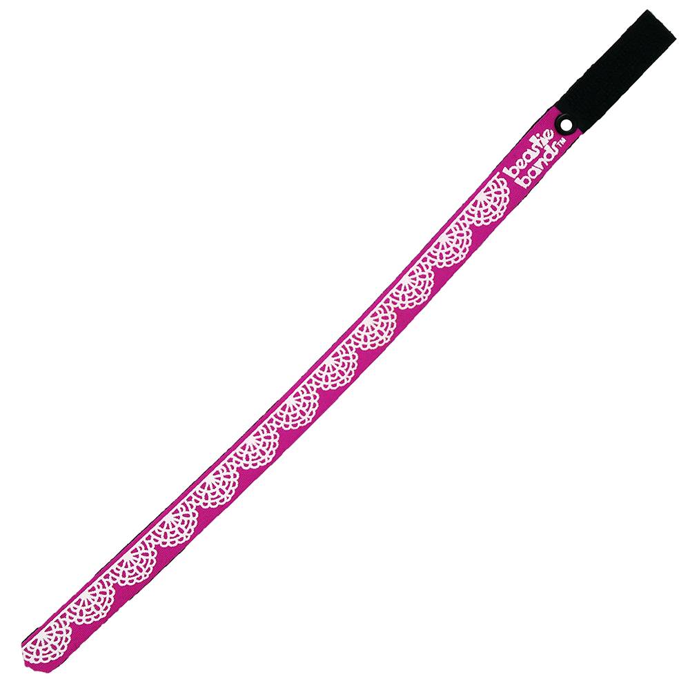 Beastie Band Cat Collar Lace Pattern (Pink)