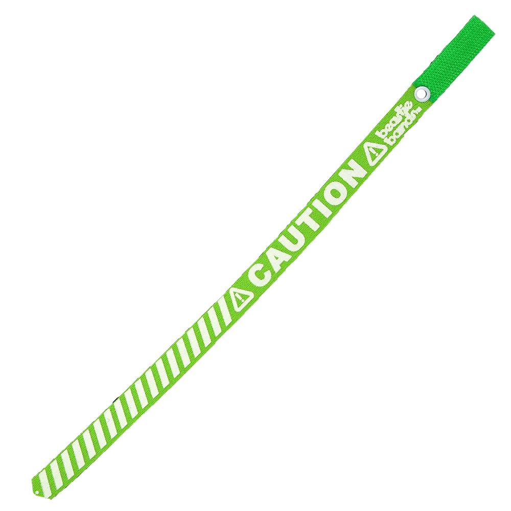 Beastie Band Cat Collar Caution Tape (Fluorescent Green)