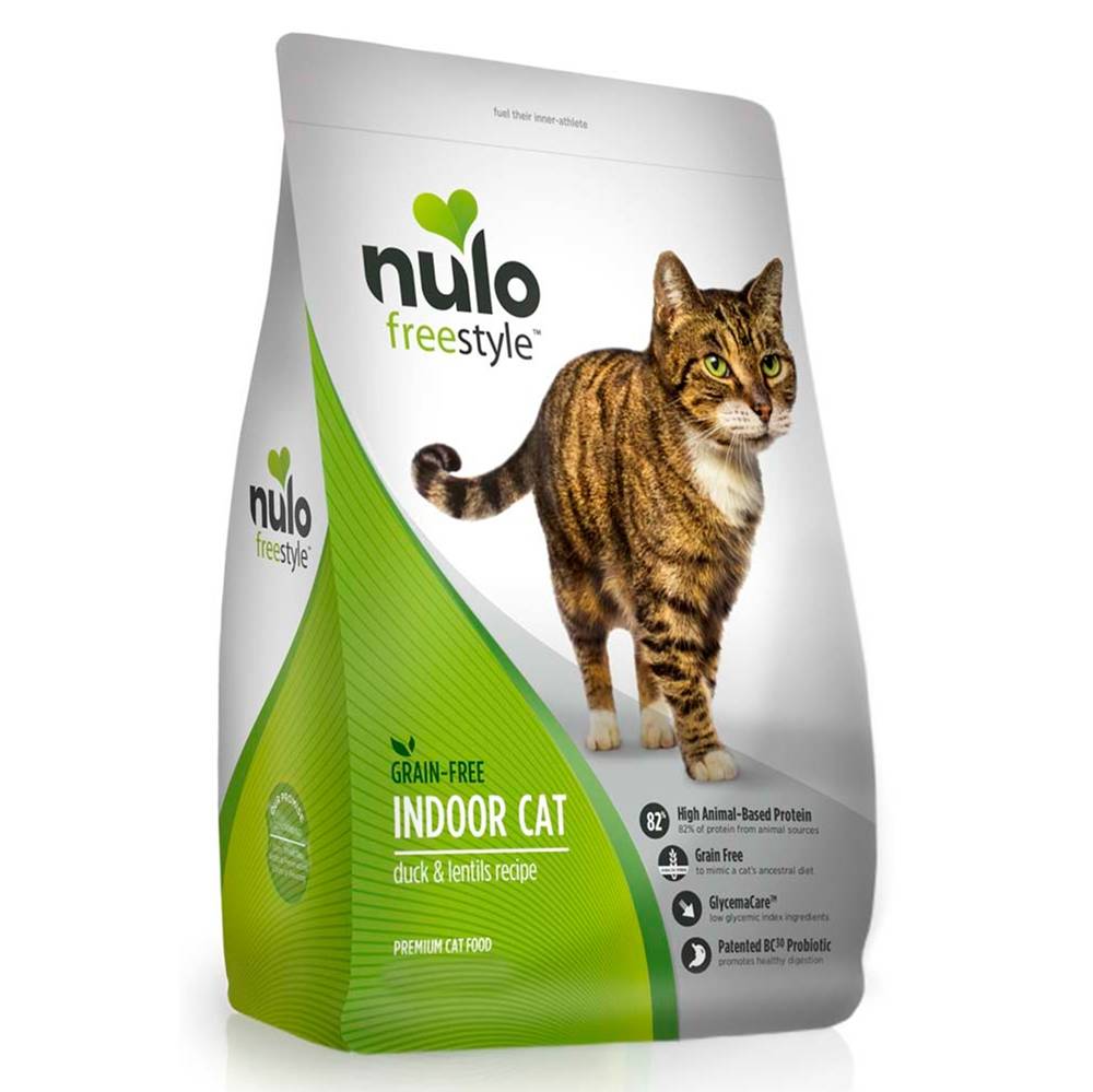 Nulo Freestyle Grain Free Duck Indoor Cat Food 12lb