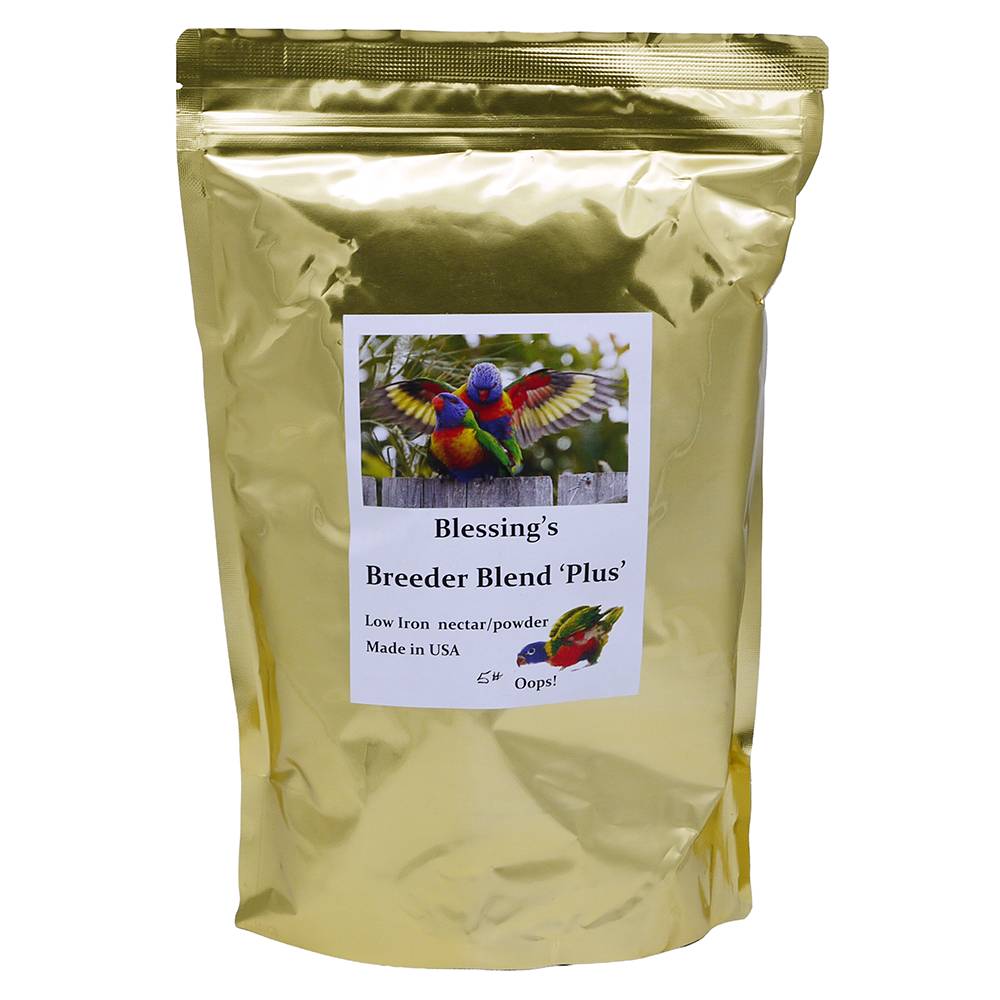 Blessing's Breeder Blend Lory Dry Lorikeet Food 5lb