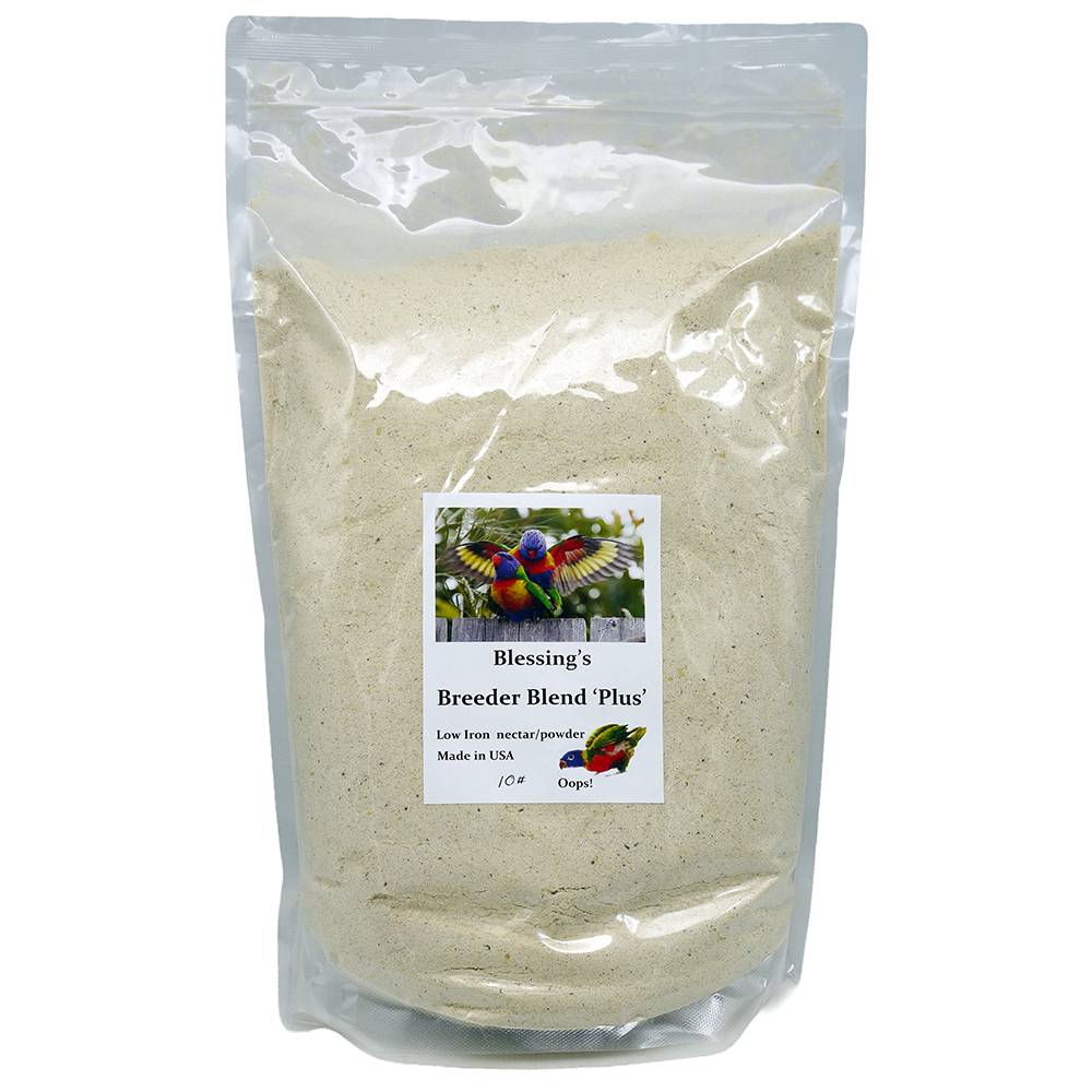 Blessing's Breeder Blend Lory Dry Lorikeet Food 10lb