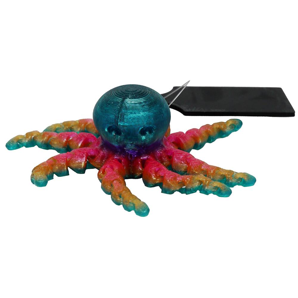 Articulated Octopus Small Aquarium Ornament One of a Kind