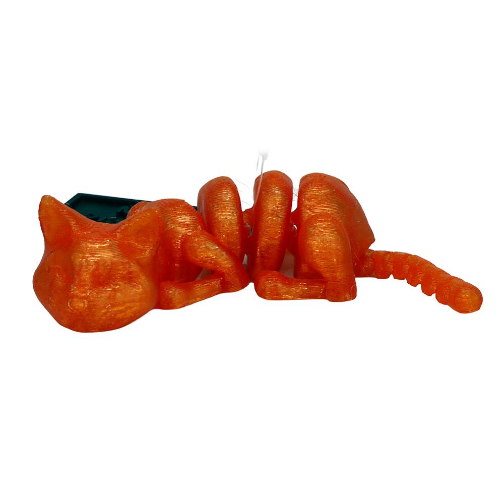 Articulated Cat Ornament One of a Kind