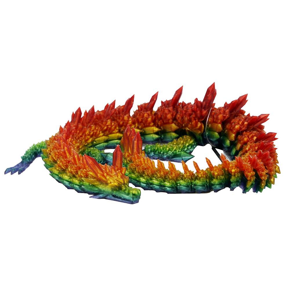 Articulated Crystal Dragon Aquarium Ornament One of a Kind