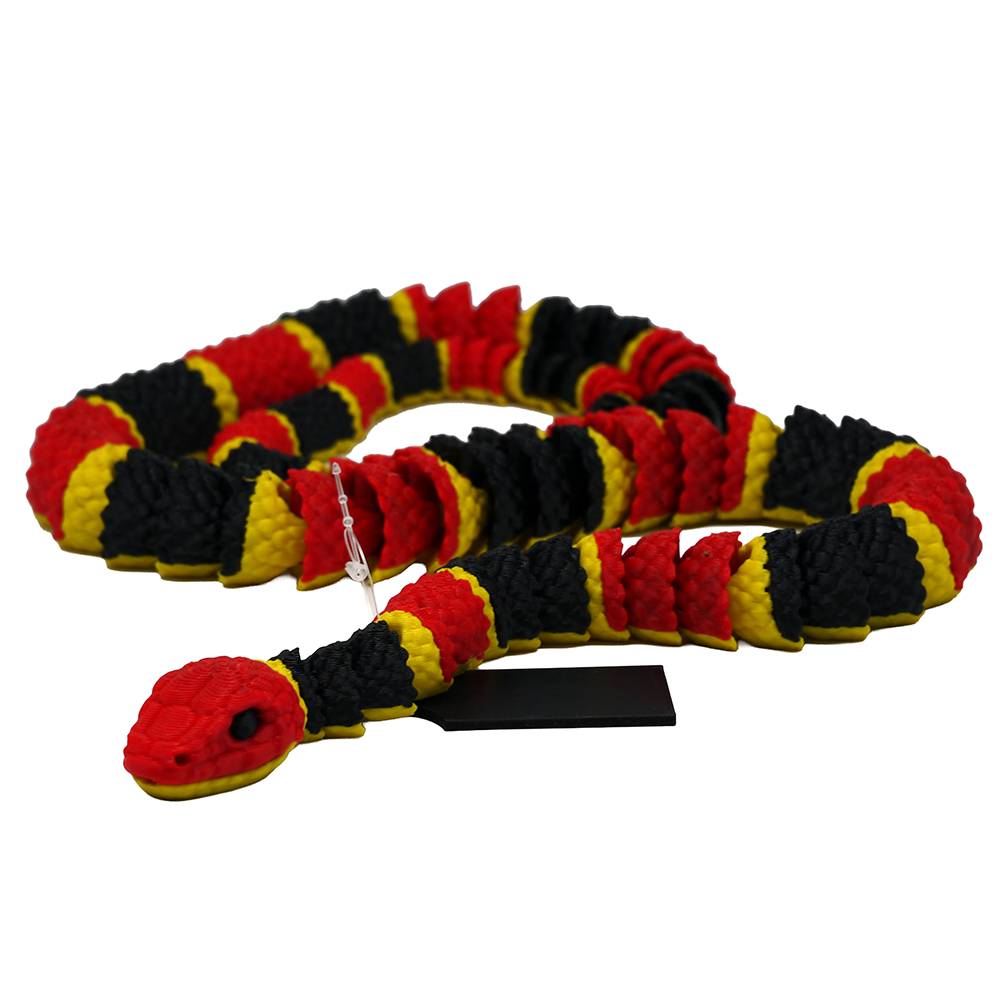Articulated Coral Snake Aquarium Ornament One of a Kind