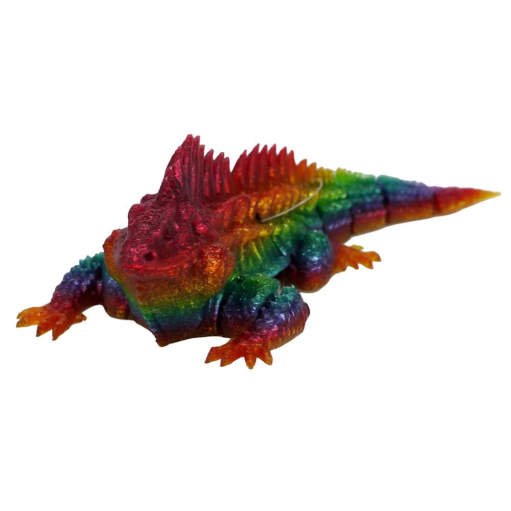 Decorative Iguana  Aquarium Ornament One of a Kind