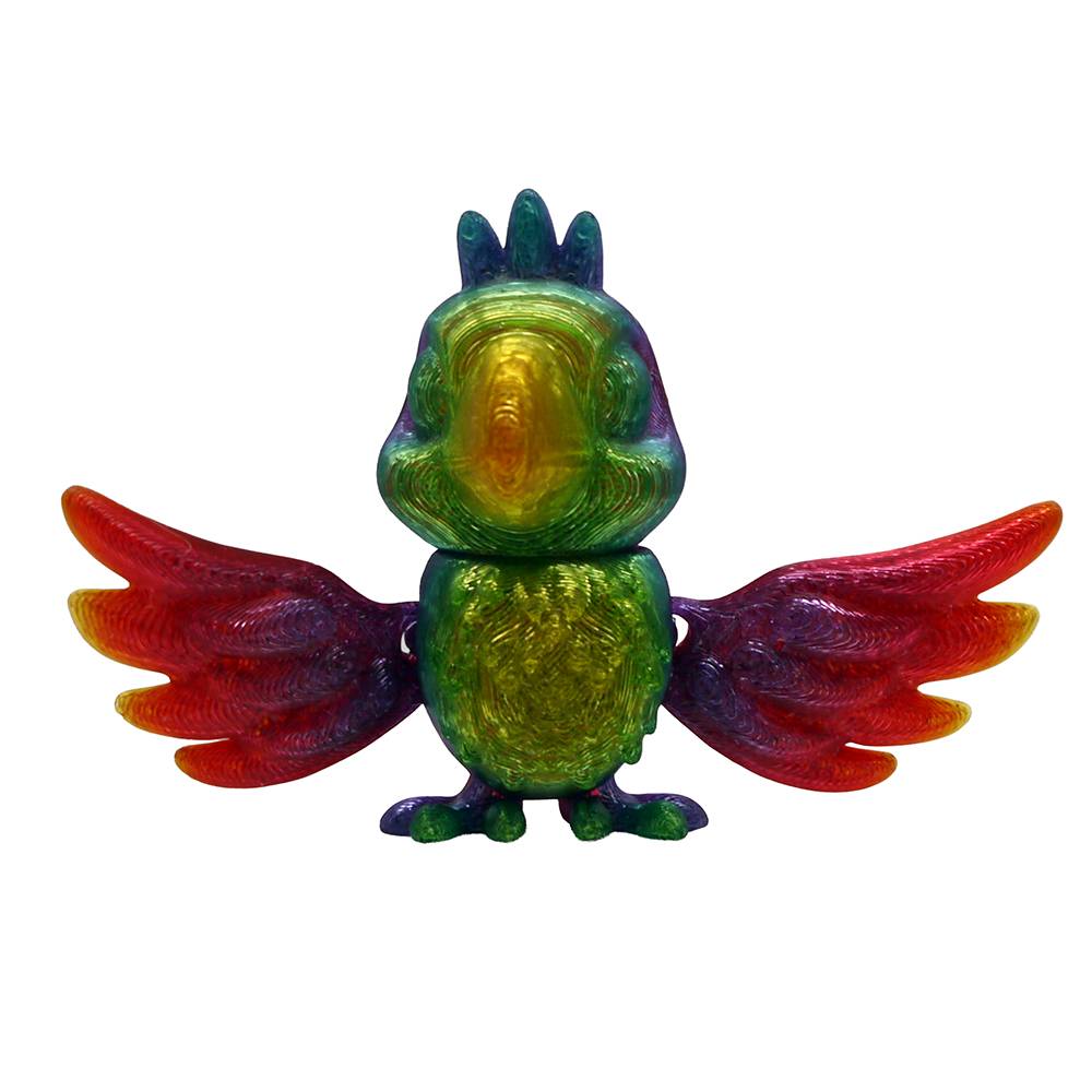 Decorative Parrot  Aquarium Ornament One of a Kind