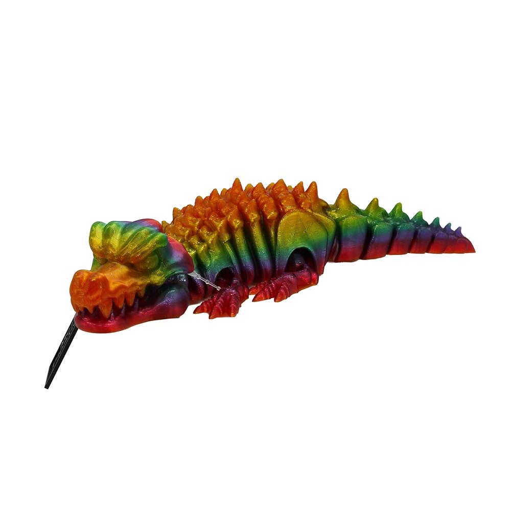 Decorative Crocodile Aquarium Ornament One of a Kind