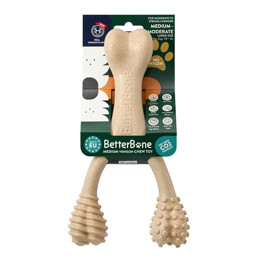 Betterbone Large Dog Chew Medium Density Venison Chew