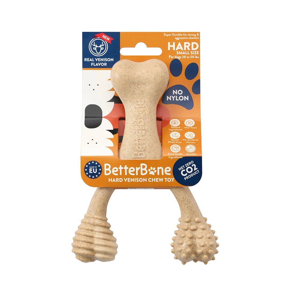 Betterbone Small Dog Chew Hard Density Venison Chew