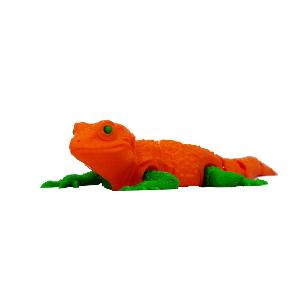 Articulated Gecko Ornament One of a Kind